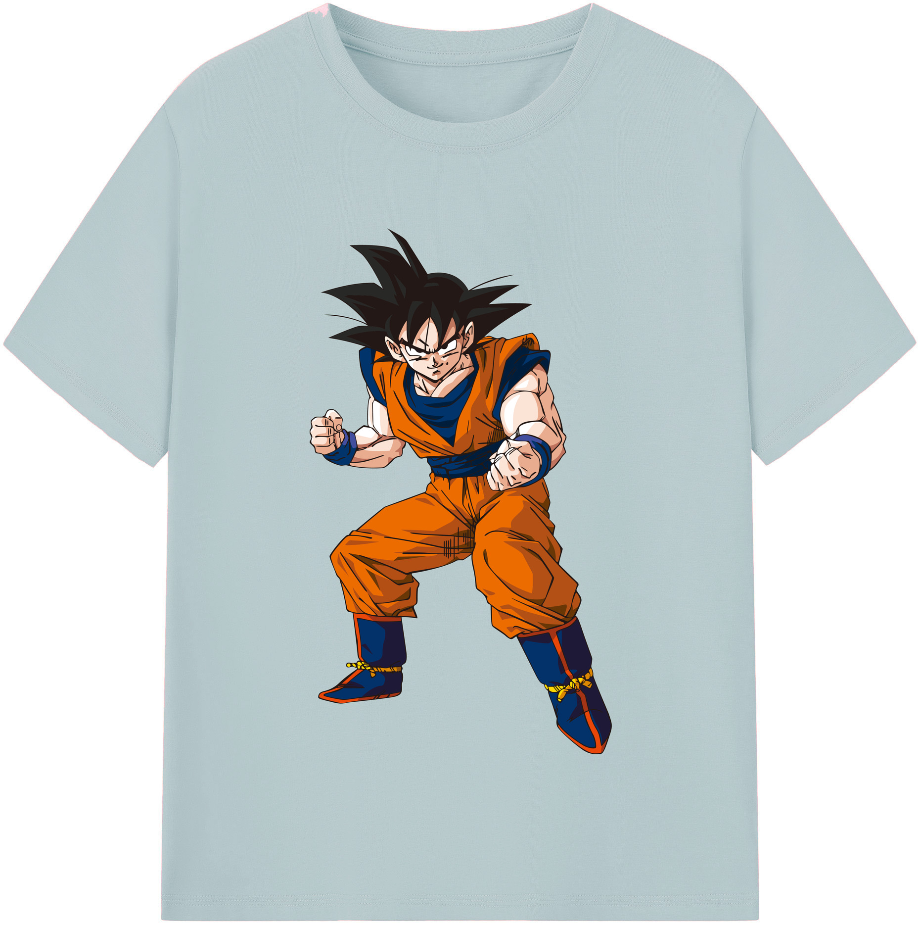 （画像用） ドラゴンボール 孫悟空（そん ごくう）Son Goku カカロット DRAGON BALL Kakarotto 綿100％半袖Tシャツ（フロントプリント）